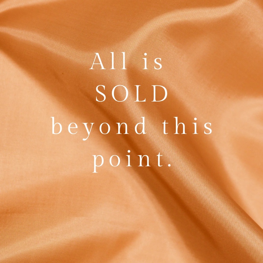 Sold beyond this point
